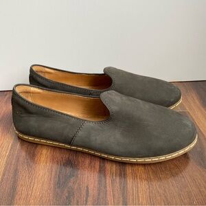Charix Graphite Nubuck Slip Ons For Men Size EU41/US 8 Made in Turkey